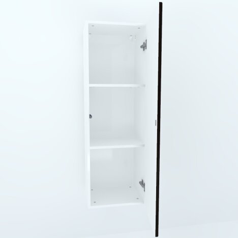 Armonia Suspendat vertical cu 1 usa cu sistem "PUSH TO OPEN" front MDF Wenge